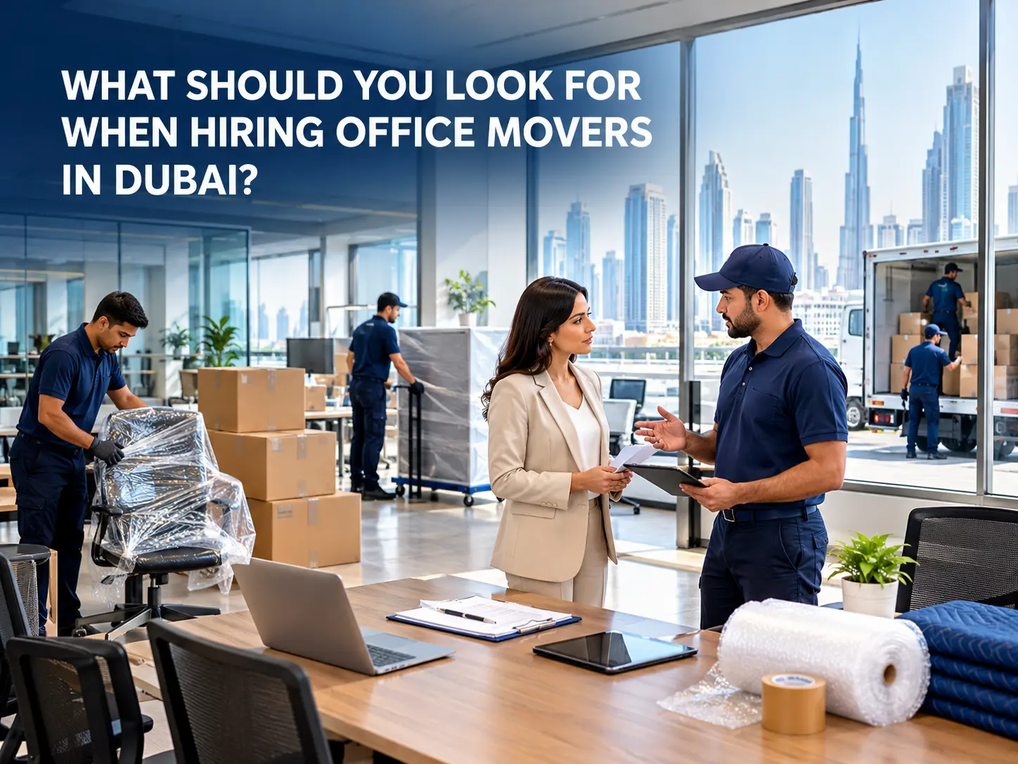 office movers in Dubai